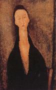 Amedeo Modigliani Lunia Czehowska Sweden oil painting artist